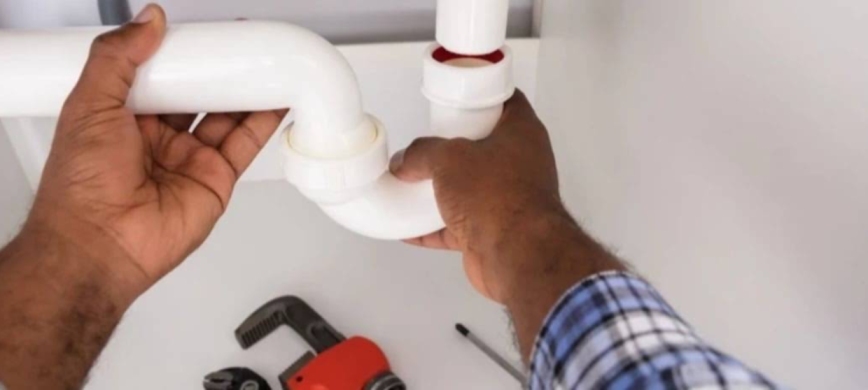 Plumbing pipe inspection and leak detection in residential home